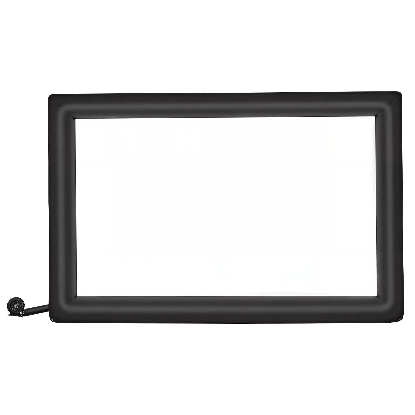 Inflatable Movie Screen, 24 ft Outdoor Inflatable Projection Screen with Portable Storage Bag, Front/Rear Projection, Easy Set Up, Blow Up Screen for Outdoor Backyard Movie Night, Theme Parties