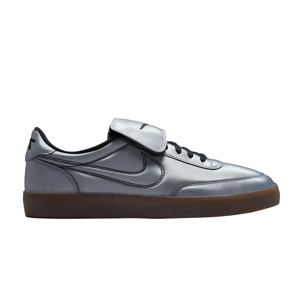Nike Killshot 2 Leather Premium 'Tiempo Pack - Metallic Cool Grey' (Unisex) Metallic Cool Grey/Black/Gum Dark Brown sneakers IM4842 099