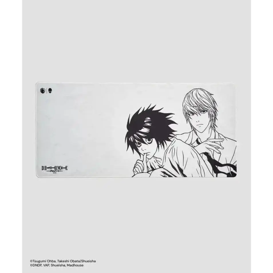 Officially Licensed Team Liquid x Death Note Light & L Anime Mousepad, 35x16 in Gamer Stuff, Flat Stitched Edge, Non-Slip Rubber Base, Gaming Character Prints, Precise Control Computer Desk Mat PC Accessory for Back to School, Pc Accessories