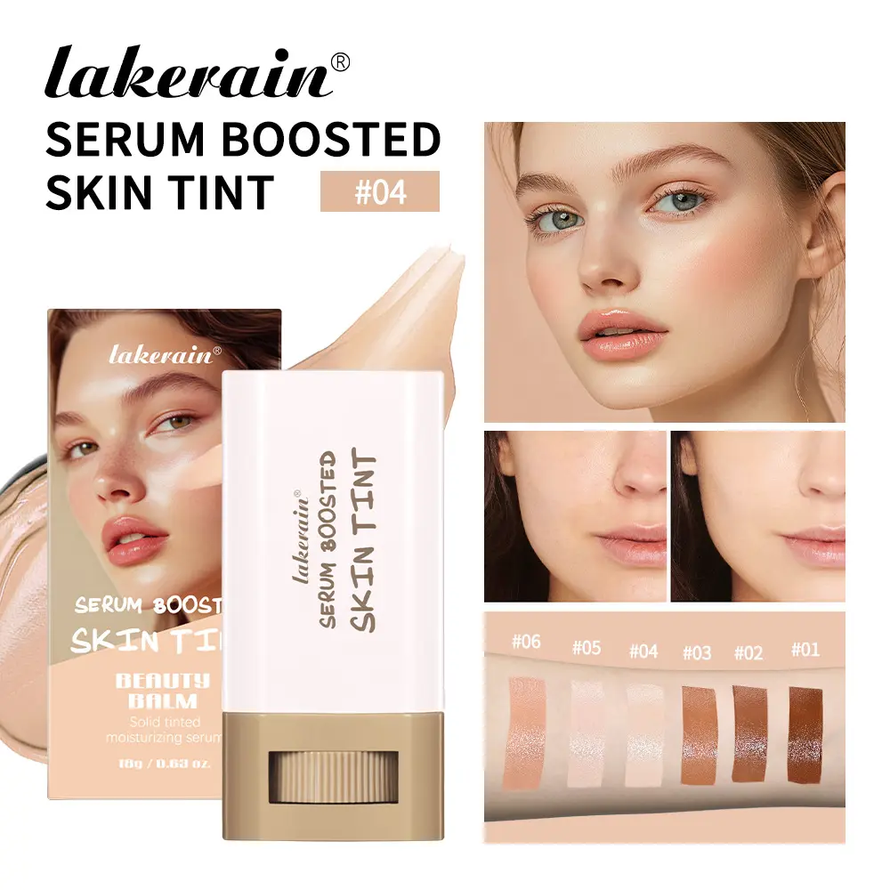 Colored Solid Essence Foundation Make-up Cream Smooth, Long Lasting Moisturizing Coverage and Natural Naked Makeup Repair Cream Natural Everyday Makeup Stick