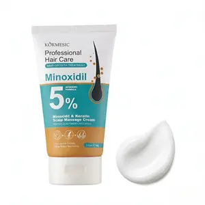 KORMESIC 5% Minoxidil & Keratin Scalp Massage Cream for Men & Women Anti Hair Loss Treatment Fast Hair Regrowth Serum Scalp Nourishing Strengthening Essence Haircare Fuller Hair, Alopecia Support & Hair Regrowth
