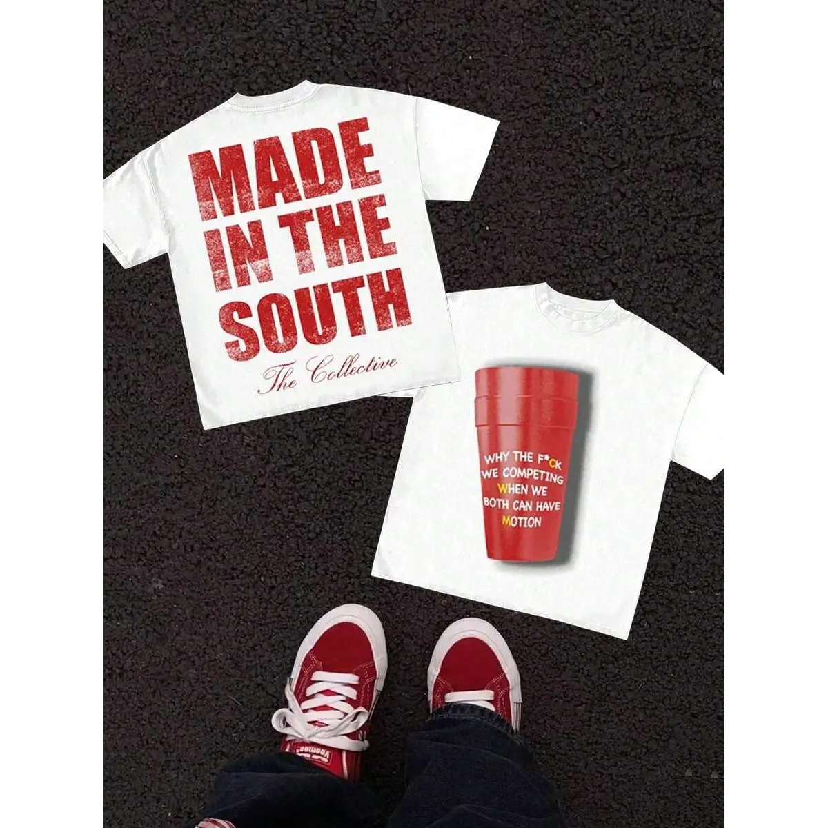Anti Hustle Culture Slogan Graphic T Shirt Southern Made Unisex Crew Neck Casual Streetwear Top Relaxed Mindset Statement Apparel For Party And Daily Outfits