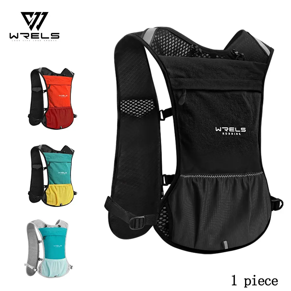 WRELS Outdoor Hiking Trail Running Backpack, Nylon Sports Bag, Ideal for Trail Running, Durable and Lightweight Design, Perfect for Active Adventures