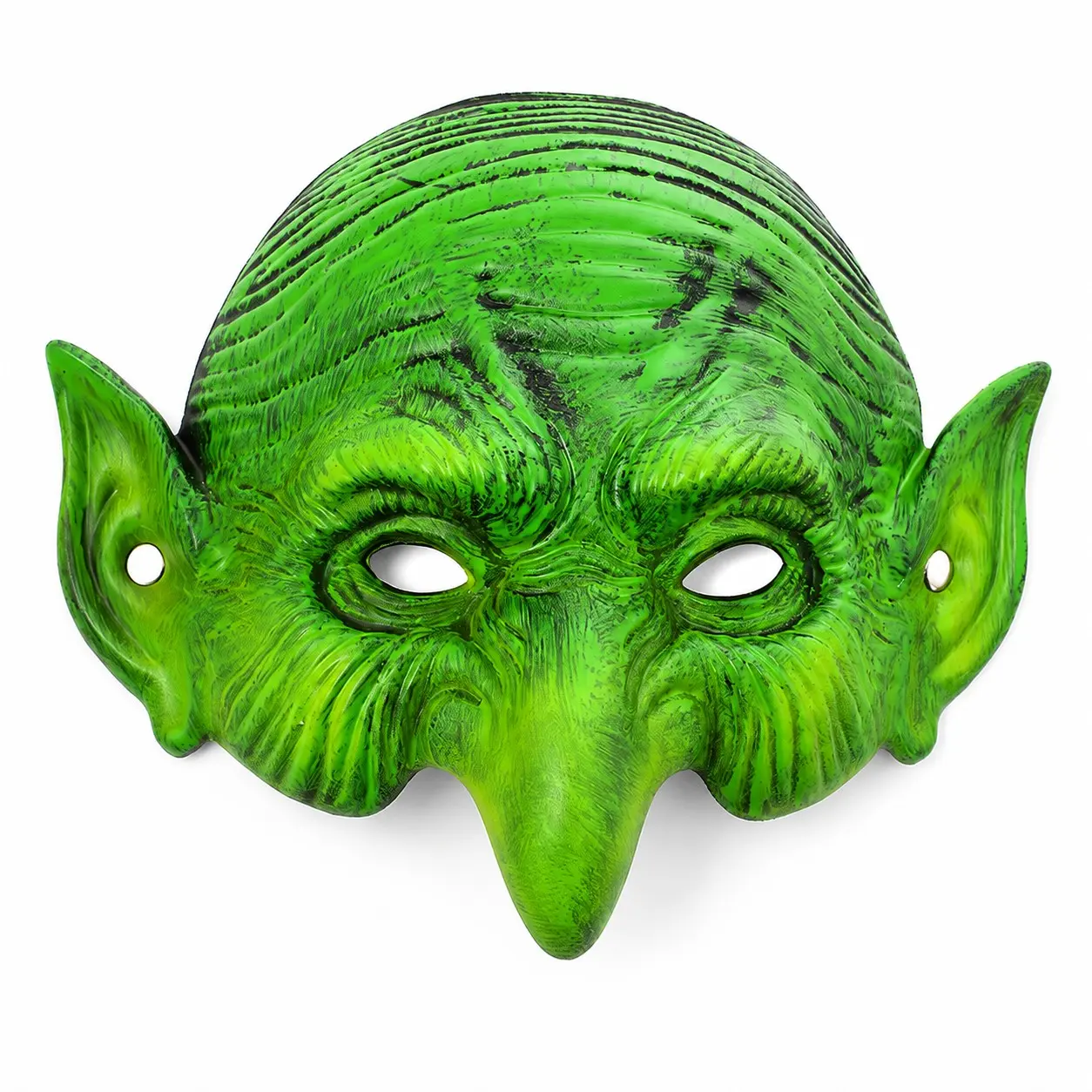 Halloween Witch Mask, Scary Goblin Style Costume Face Mask with Cloak, Themed Headwear, Cosplay Party Masquerade Prop, Halloween Accessories