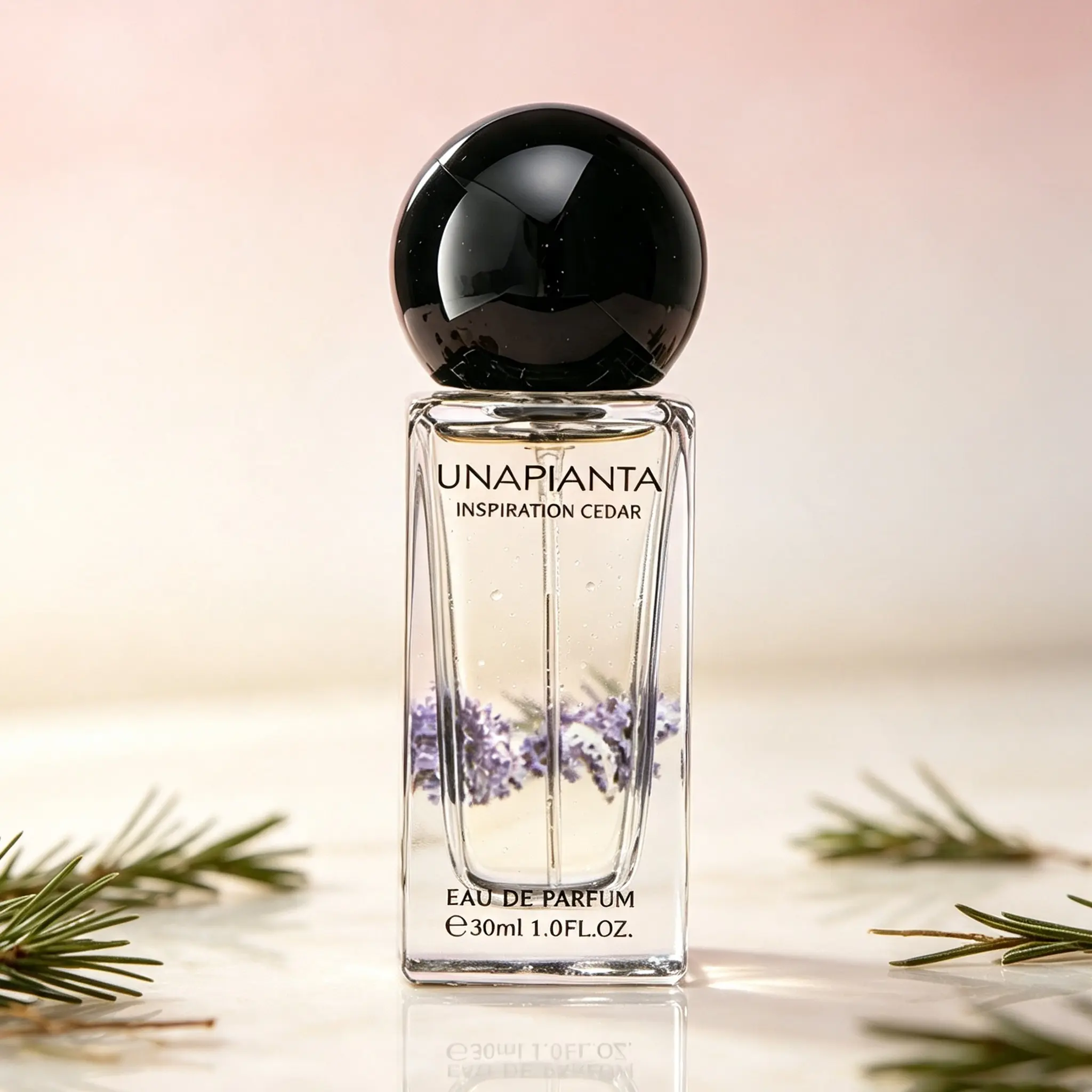 Balancing Clean Unisex Soft Floral Woody Perfume, Delicate Rose & Crisp Cedar Scent With Vetiver Musk Woody Base, Long Lasting Non-Sweet Fragrance For Office Study All Season Daily Wear Calming Aroma