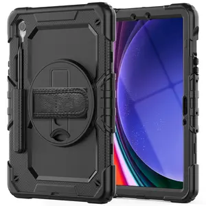 Galaxy Protective Case for Tab S6/S8/S9/S10/S11 FE Plus Ultra /A9 Plus, Hand Strap Style, Beautiful Design, Easy to Carry, Holiday Gifts