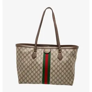 Pre-owned GUCCI PVC Tote Bags GG Supreme Ophidia Medium Newer/20260615057