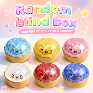 12-Piece Blind Box Cute Baozi Squishy Toy Set, Stress Relief Creative Slow Rebound Squishies, Soft Tpr Compression Toys, Party Gifts