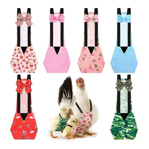 Reusable Duck Diaper for Call Ducks - Washable Pee Pants for Small Poultry, Chicken Goose Bird Nappy