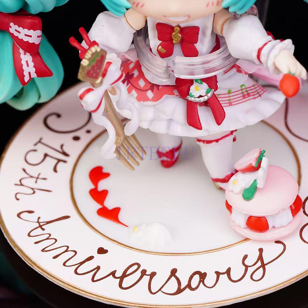 10cm GSC Vocaloid Hatsune Miku 1939 15th Anniversary Ver Q clay Japanese Anime PVC Action Figure Toy Game Collectible Model Doll