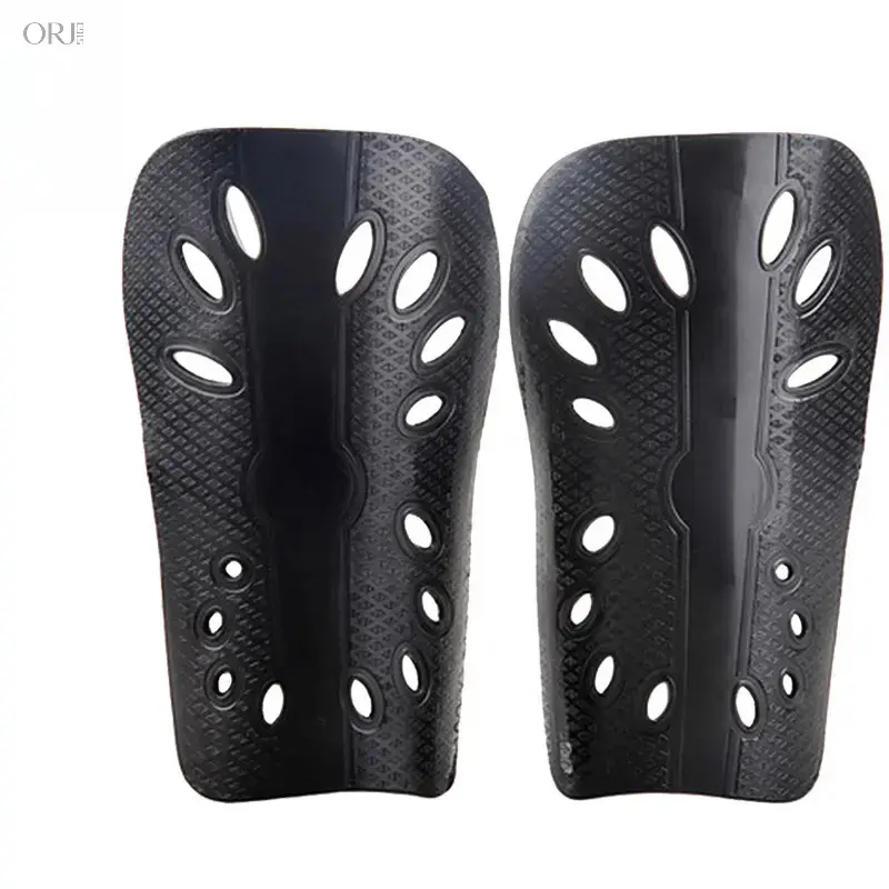 Double-Layer Football Shin Guards Soccer Gear for Teens/Adults - Shockproof Layer, Breathable Fit, Thick Calf Guard for Soccer Training, Elastic Fit