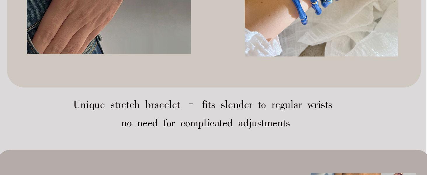 Women's 6pcs Chunky Acrylic Bangle Bracelets - Mixed Texture Cuff, Resin Bamboo Brown, Stretchy Multilayered, Fall Matching Stacked Fashion Jewelry Set