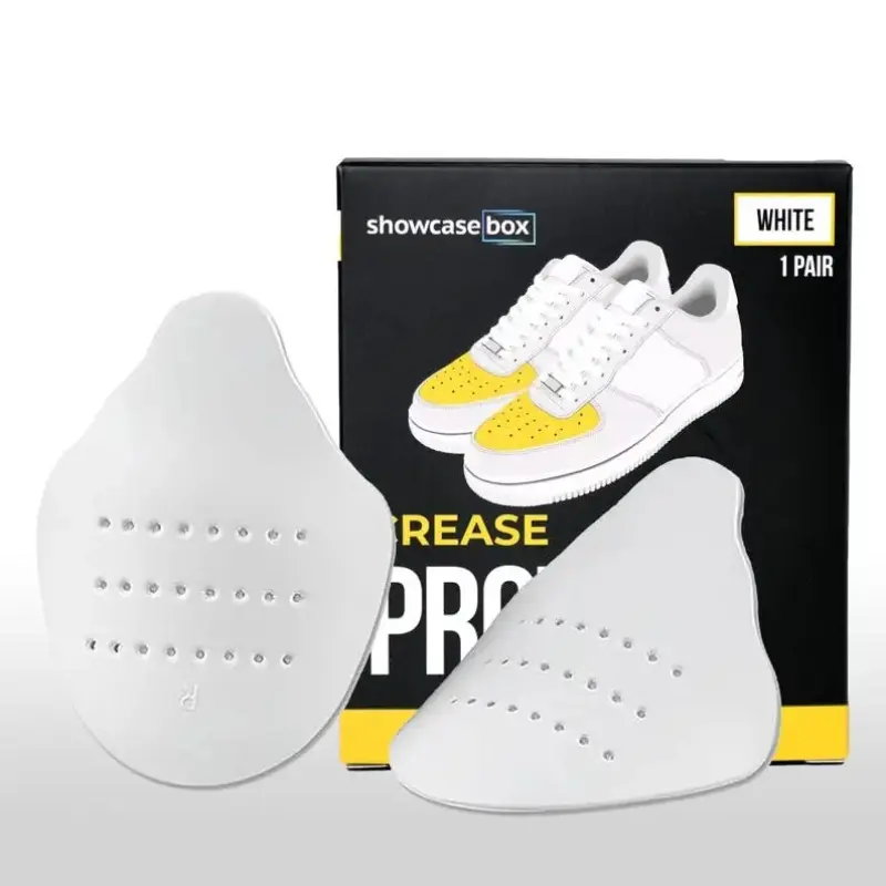 Crease Protect Wrinkle Preventer Shoe and Boot Toe Guards White Shoe Toe Protectors Anti-Wrinkle Forcefield for Sneakers AF1 Footwear Crease Guards