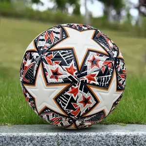 Soccer Ball Size 5 High Quality Competition Grade Professional Football Seamless Thermal Bonded Technology Outdoor Wear Resistant Men's and Women's Training Balls