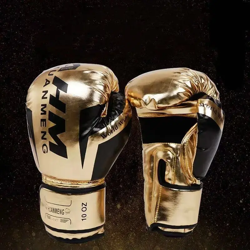 A Pair of Adult Boxing Gloves, Training Punching Gloves, Boxing Equipment, Portable Thickened, Durable Sweat-Wicking Breathable, Unisex Fitness Gloves, Ideal for Beginners
