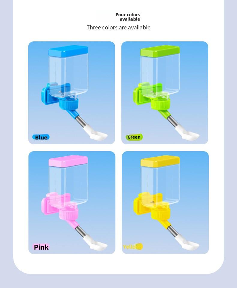 Parrot automatic water dispenser, pigeon water feeder, bird feeder, bird cage accessories, automatic food dispenser, bird drinking bottle, bird drinking equipment