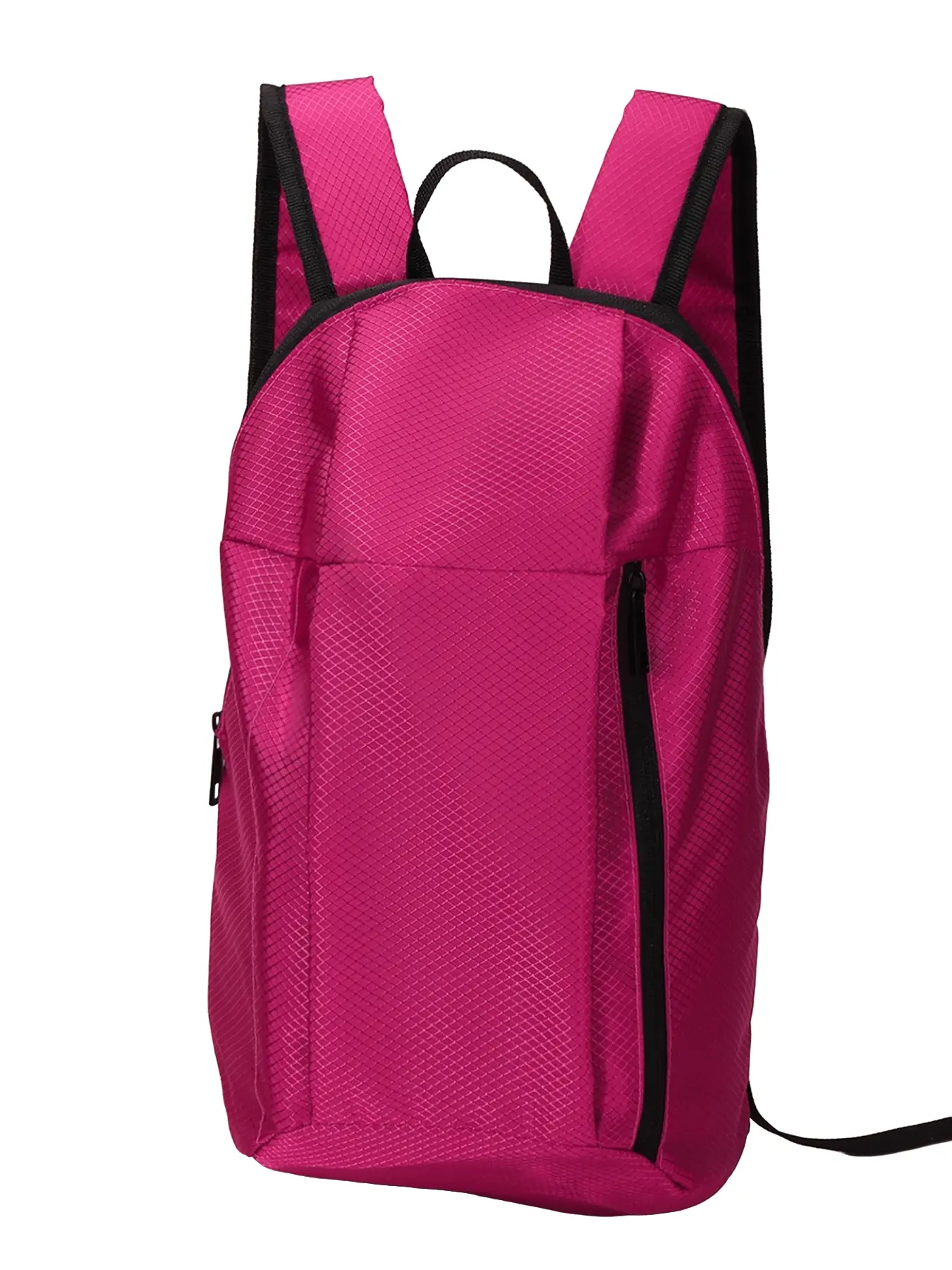 Portable Foldable Lightweight Backpack Daypack, Rose Breathable Outdoor Cycling Fitness Bag, Multi-Pocket Sports Backpack for All Seasons