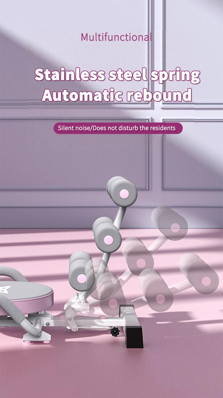 Multi-Functional Adjustable Ab Machine Home Gym Ab Workout Bench Sit Up Machine for Abdominal Exercises Versatile Exercise Chair for Full Body Workouts Adjustable Ab Trainer with Flexible Modes Sturdy Fitness Equipment for Home Core Training