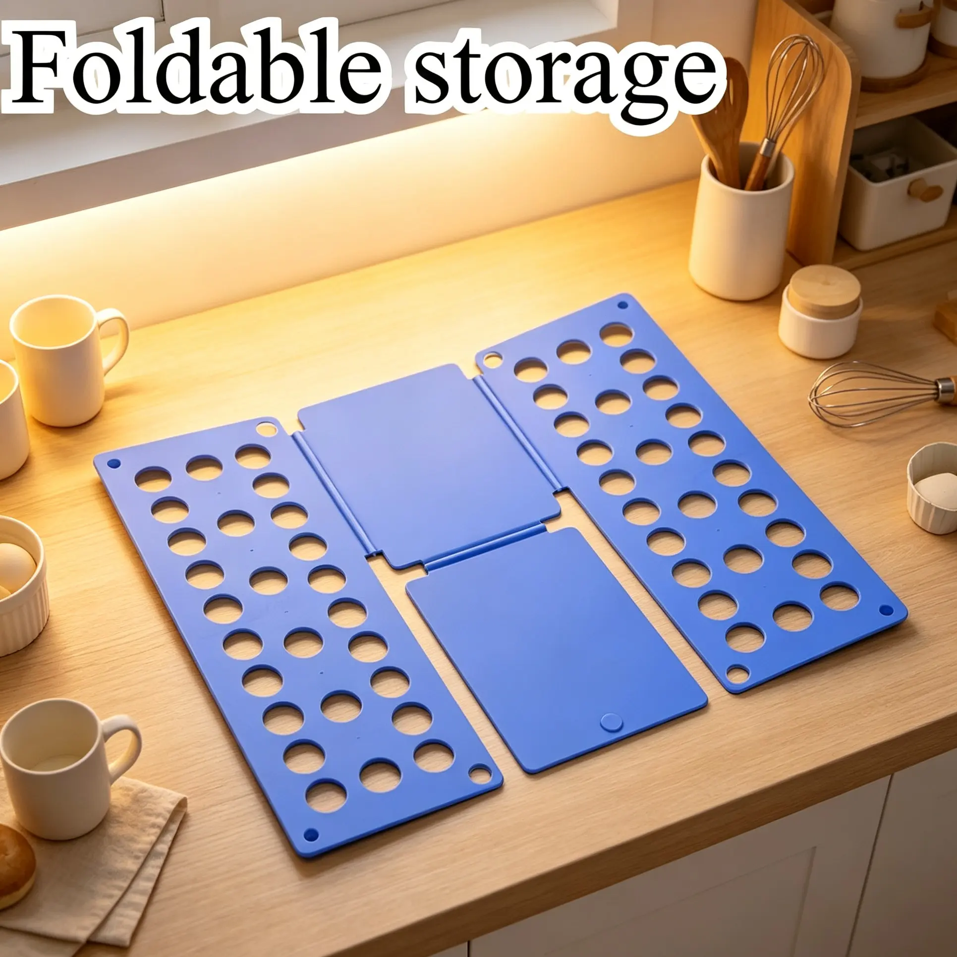 Creative Durable Lazy Clothes Folding Board Set, Space-Saving Plastic Organizer, Ideal for T-Shirts, Shirts, Pants, Perfect Gift