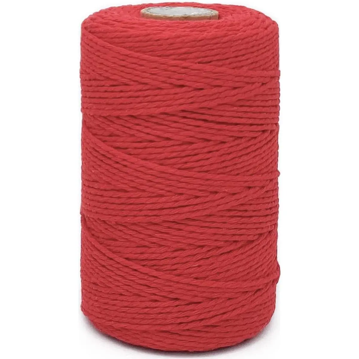 500 Feet Cotton Butcher Twine String for Cooking, Roasting, Crafts, Gift Wrapping, DIY, Gardening & Packing, RedGift