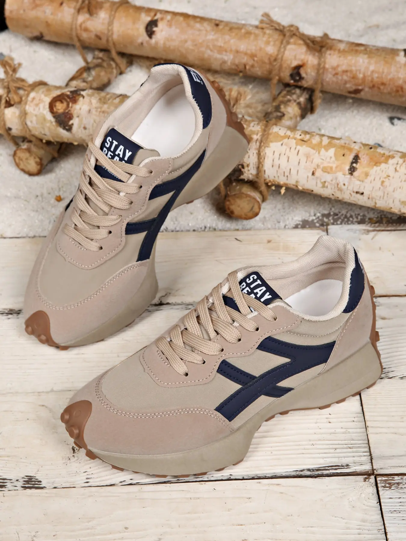 Women's Lace-Up Casual Breathable Lightweight Sports Shoes, Trendy Running Shoes, Non-Slip Gym Running Training Sneakers, Classic Running Shoes, Durable All-Season Footwear