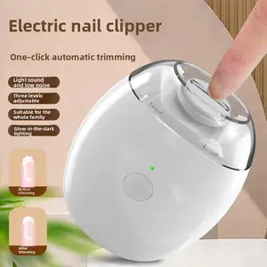 Electric nail clippers/trimmers, fully automatic manicure and pedicure device for babies, the elderly, and children.