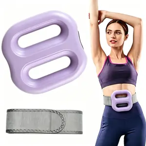 Cordless Full-Body Massager Ring—Includes a Belt, 5 Speed Settings, and 3 Intensity Levels. Achieve a Tone muscles and Relieve Neck and Shoulder Tension. Ideal for the Waist, Neck, and Legs; Perfect for the Gym, Office, or Home Use