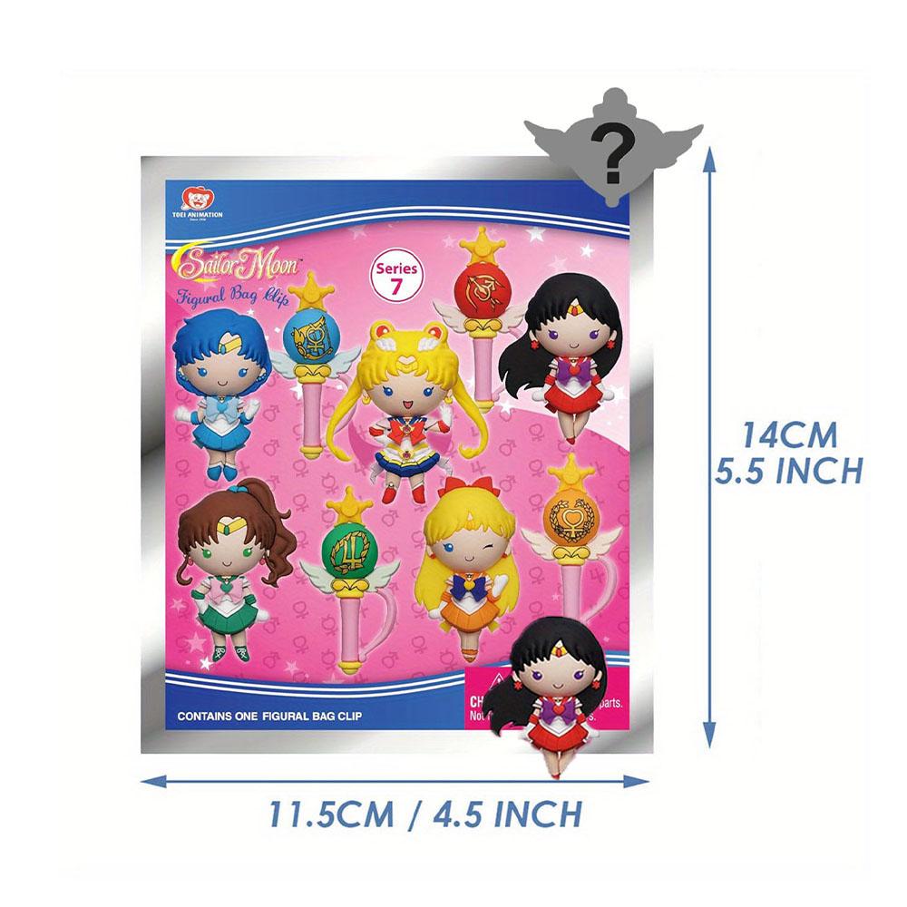 Official Sailor Moon 3D Anime Character Keychain Pendant, Mystery Blind Box Design, Perfect Gift for Fans & Collection Lovers