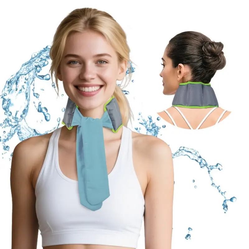 Summer Ice Gel Cooling Scarf, Reusable Instant Cooling Headband, Multifunctional Neck Wrap, Neck Ice Pack for Men and Women, Outdoor Activities