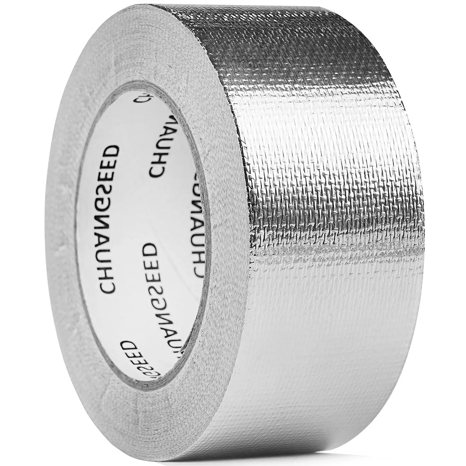 Adhesive  Foil Fiberglass Heat Shield Tape 2in x 90ft, Reflective Material Cool Tape Self-Adhesive for HVAC, Pipe, Auto,High Temp Protection