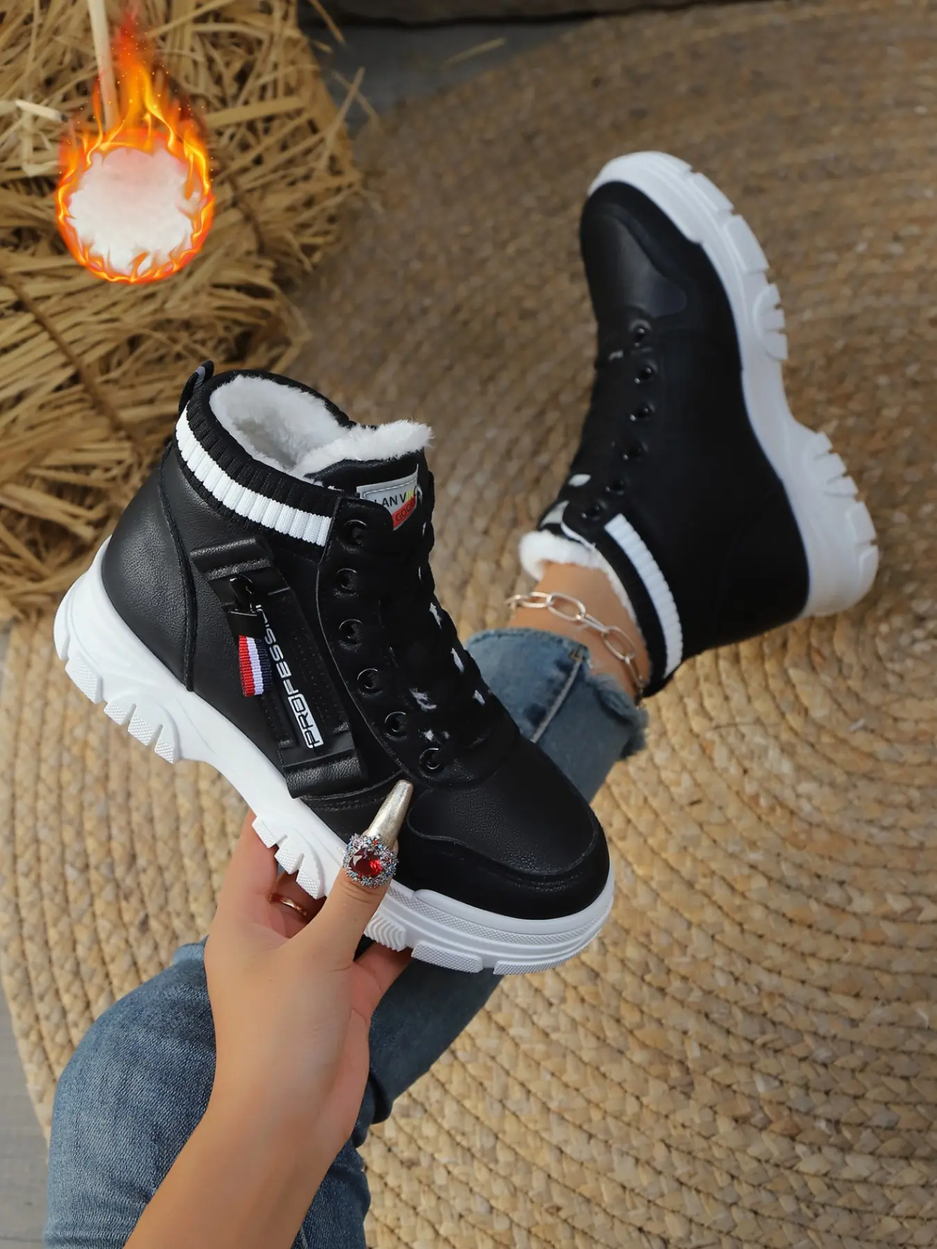 Women's Sorel Whitney Ii Short Lace-Up Winter Boots, Fashion Warm Shoes for Cold Weather, Casual Daily Wear & Outdoor Activities