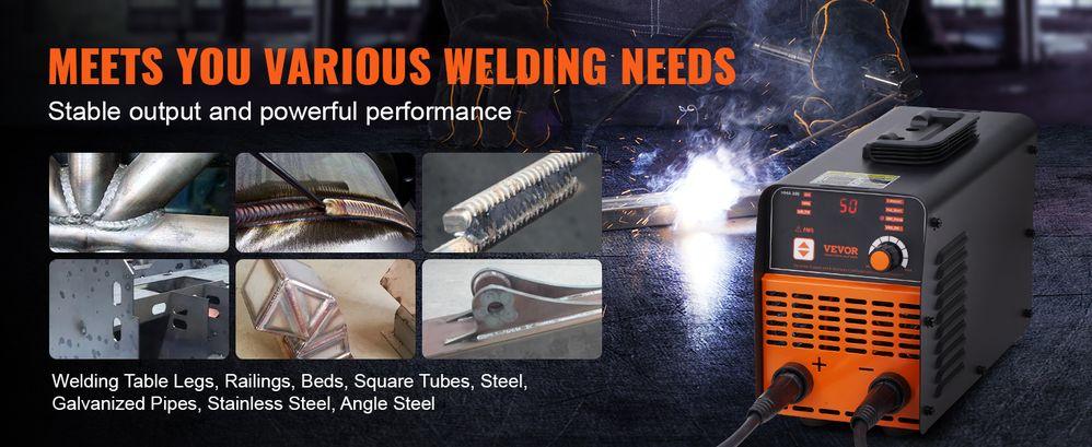 VEVOR ARC Stick Welder 110/220V 120/160A 2in1 Lift TIG Welding Machine Start