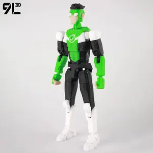 Phone Mark 9L3D Lucky13 Invin-cible OmniT13 Man Action Figure Movable Robot Toy Christmas Birthday Gift Desktop Decoration Model