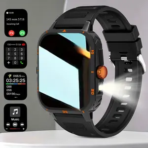 New Smart Watch with LED Display, Multiple Sport Modes, 260mah Battery, Weather Tracker, Step Counter, Remote Camera, Digital Face