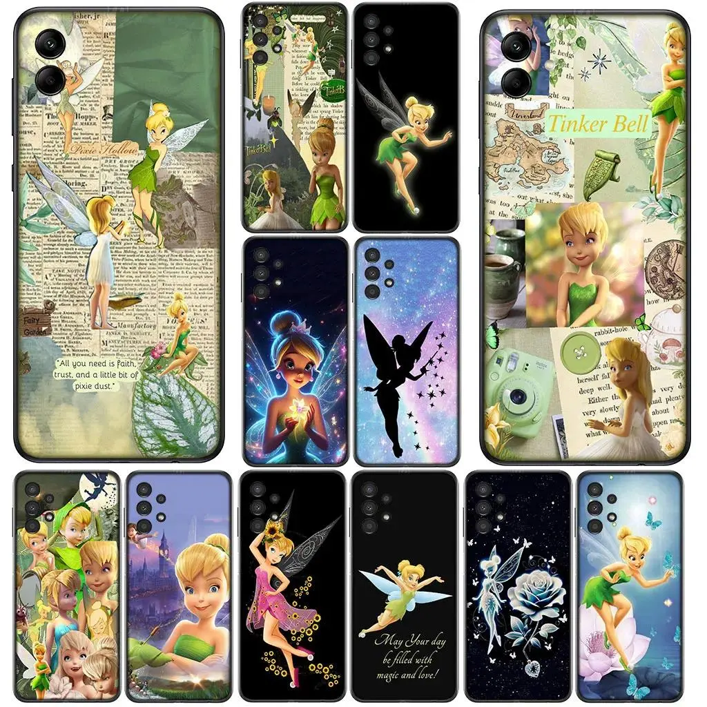Personalized Colorful Animal Tinker Bell Shockproof Smartphone Case - Protector Cover with Drop Resistance for iPhone 17,16,15,14,13,12,11,Pro,Max,Plus Mobile Phone Accessories