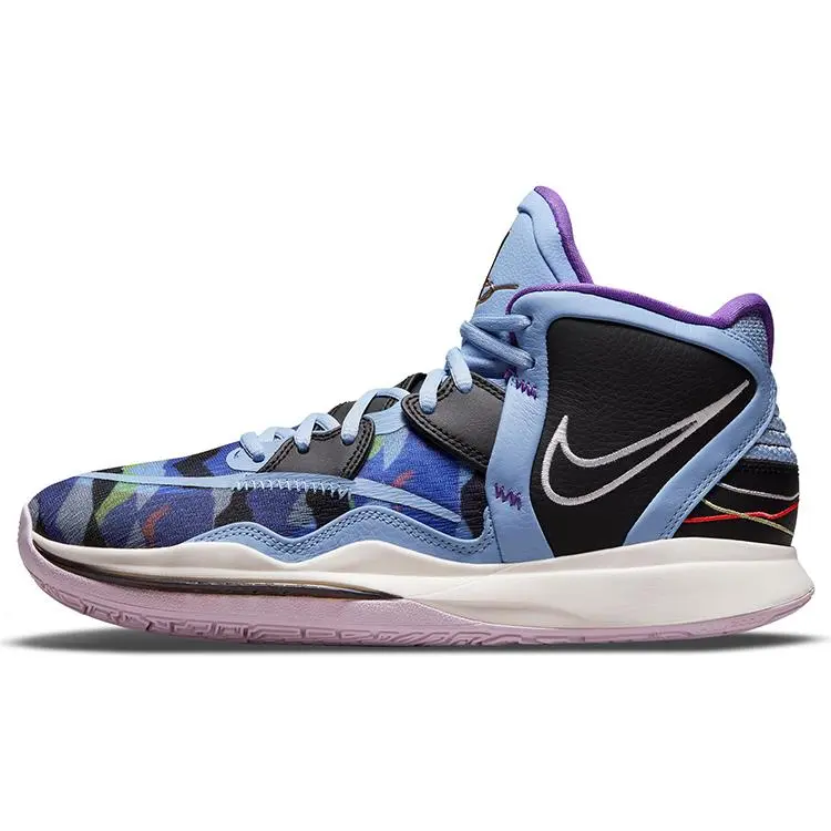 Nike Kyrie 8 Infinity “Journey/Reward” Basketball Shoes for Men and Women – Comfortable, Performance-Oriented, Mid-Cut, Blue-Purple Colorway Verifiable, with credentials and supporting global authentication