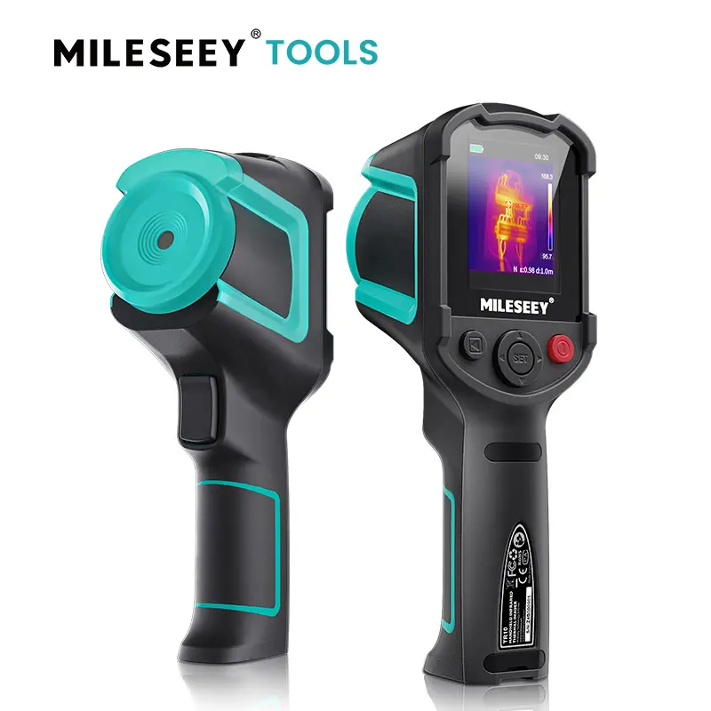 MILESEEY TR10 Thermal Imaging Camera - 240x240 Super Resolution, 25Hz Smooth Scan, -4°F to 1022°F Temp Range, 2.8-in LCD Display, 8h Continuous Run, 10-Hour Batteries, HVAC Check Tool, Tools and Gadgets, Father's Day Gift, Emissivity Tuning