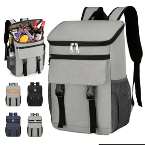 Insulated Cooler Backpack, Leakproof Thermal Lunch Bag Portable Handheld Tote Bag For Outdoor Picnic Beach Camping Daily Food Cold Storage