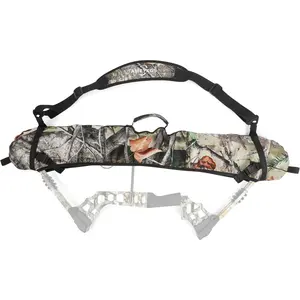 Archery Compound Bow Sling String Protector Cams Case Carrying Shoulder Strap Holder Accessories for Outdoor Hunting