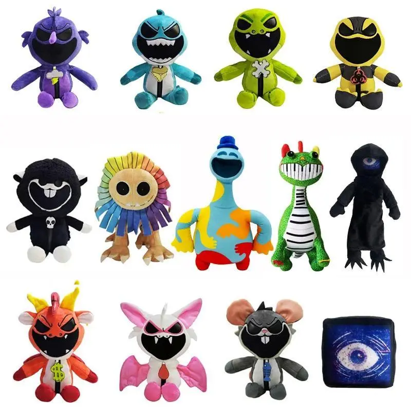 Poppy Playtime Nightmare Critters Big Mouth Animal Cartoon Stuffed Toy Fans Collect Gifts