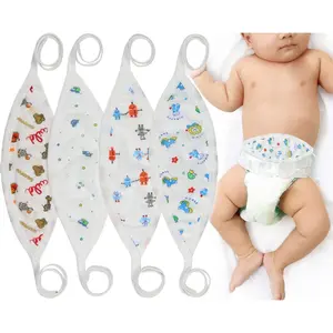 Babies' 4-Pack Comtable Newborn Baby Belly Binder - Boy - One Size