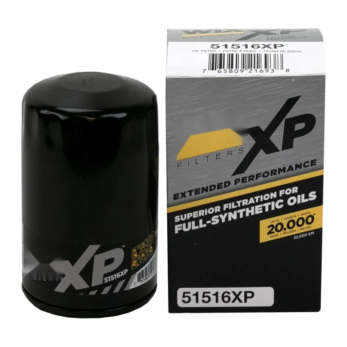 Synthetic Oil Compatible Oil Filter Replacement Fits Ford/lincoln/mercury 81-09 Chrysler/jeep/mitsubishi 02-09 Mazda 94-15