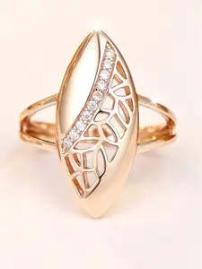 Vintage Hollow Olive Ring, Perfect for Engagement Wedding Anniversary Valentine's Day Graduation Party, Enhances Personal Style