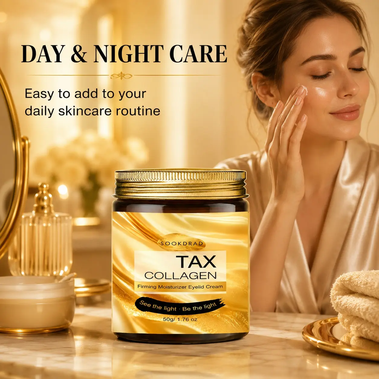 Tax Collagen, firming moisturizer, eyelid cream, 50g/1.76 oz