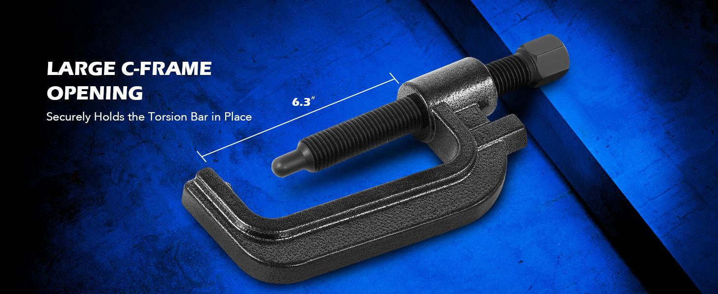 Orion Motor Tech Torsion Bar Unloading Tool, Heavy Duty Torsion Key Tool with C Frame and 0.9" Dia Threaded Rod, Torsion Bar Tool Compatible with Chevy Silverado GMC Dodge Cadillac More,fathersdaygift, , Limited Time Deal Orion Motor Tech Torsion Bar Unloading Tool, Heavy Duty Torsion Key Tool with C Frame and 0.9" Dia Threaded Rod, Torsion Bar Tool Compatible with Chevy Silverado GMC Dodge Cadillac More,fathersdaygift, , Limited Time Deal