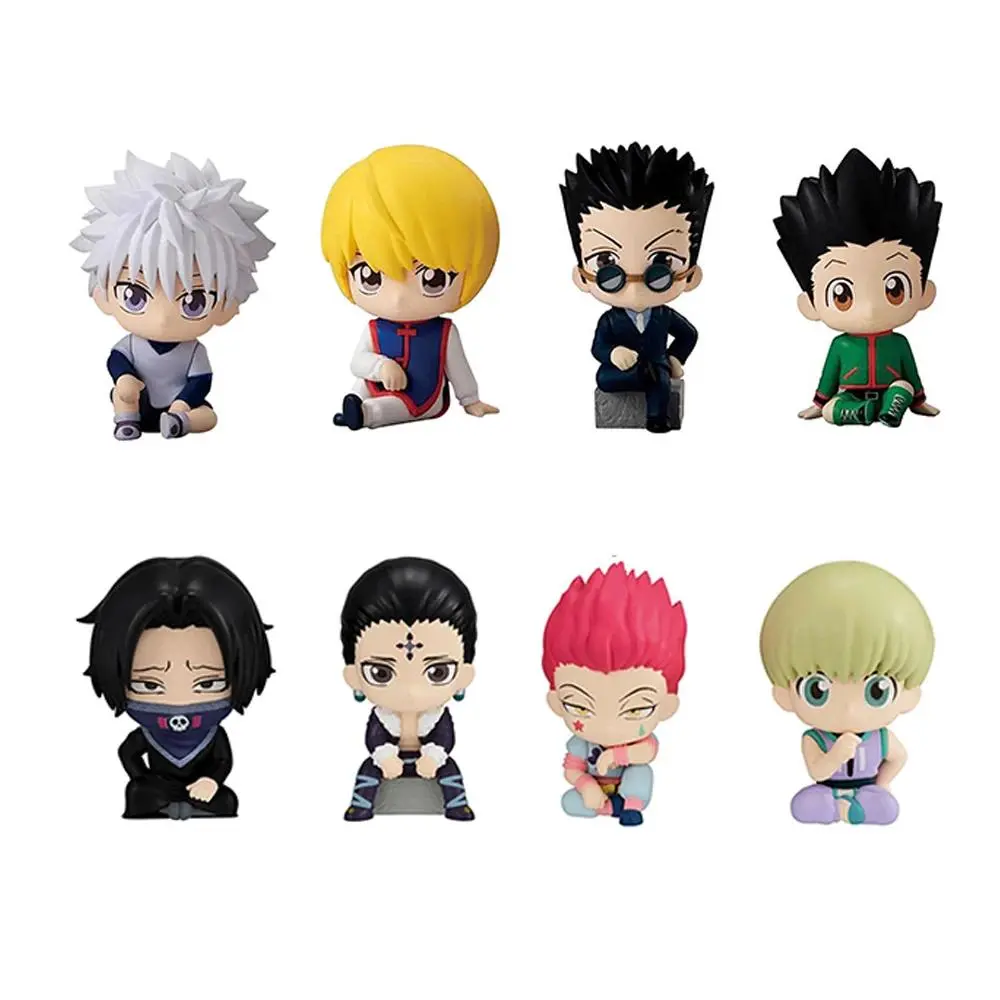 2026 hot item Anime figure Chrollo Lucilfer Gon·Freecss Figure Killua Zoldyck Kurapika Figure Hisoka Figure Feitan Mini Model Dolls Toy Gifts