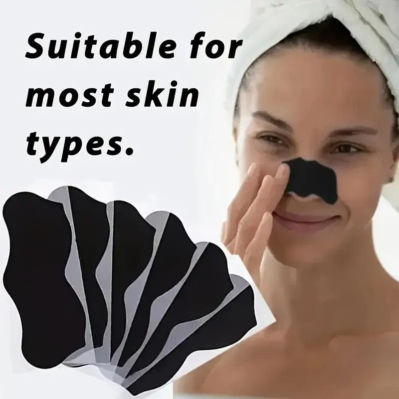 10/50/100 Blackhead Removal Nose Pore Strips, Easy to Use for Deep Cleansing, Smooth Skin and Clear Pores, Effective Face Treatment, Nose Patches