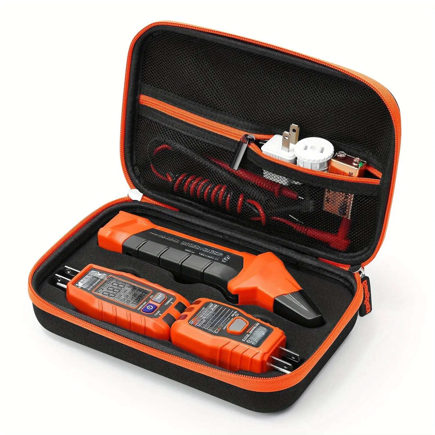 Hard Travel Storage Bag for Klein ET310 AC Circuit Breaker Finder 80016 Battery Tool Case RT250 GFCI Outlet Tester| ( Box Only)