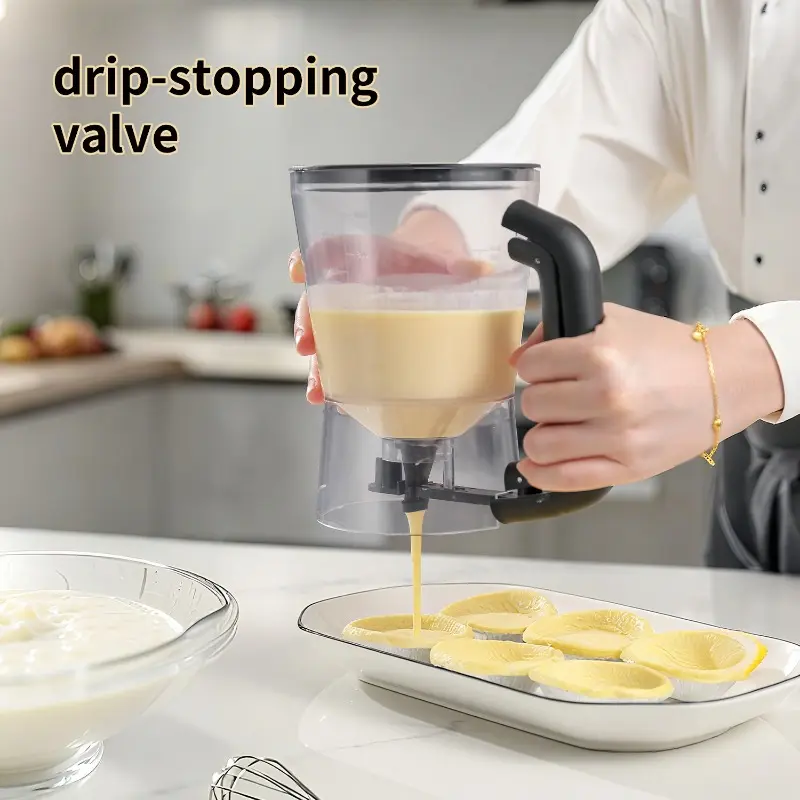 New batter dispenser batter funnel cupcake handheld dispenser measuring cup baking tool Baking Accessories Baking Utensils