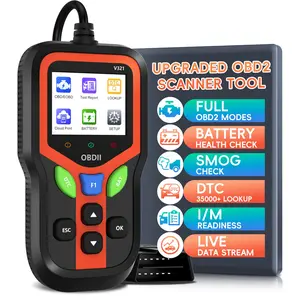 OBD2 Scanner Diagnostic Tool, Vehicle Check Engine Code Readers with Reset & I/M Readiness & More, Car OBDII/EOBD Diagnostic Scan Tool for All Vehicles After 1996